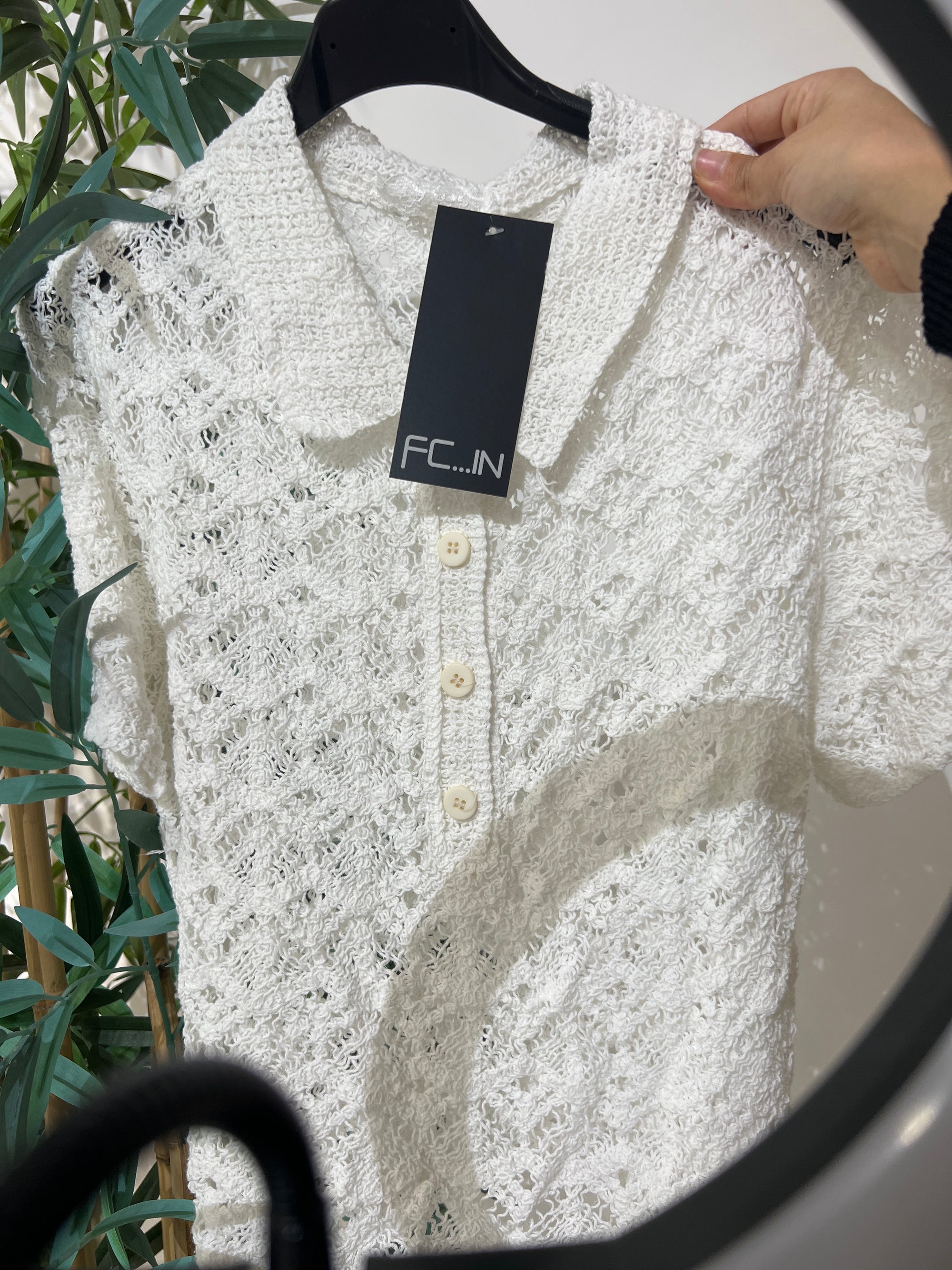 CAMISOLA CROCHÉ C/ GOLA