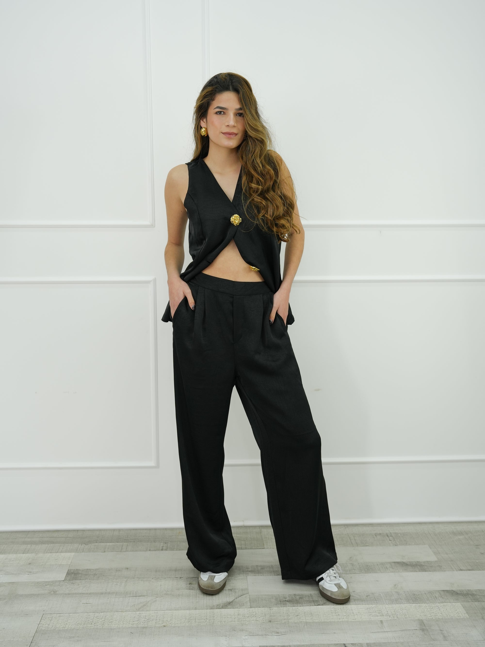 CONJUNTO COLETE + CALÇA