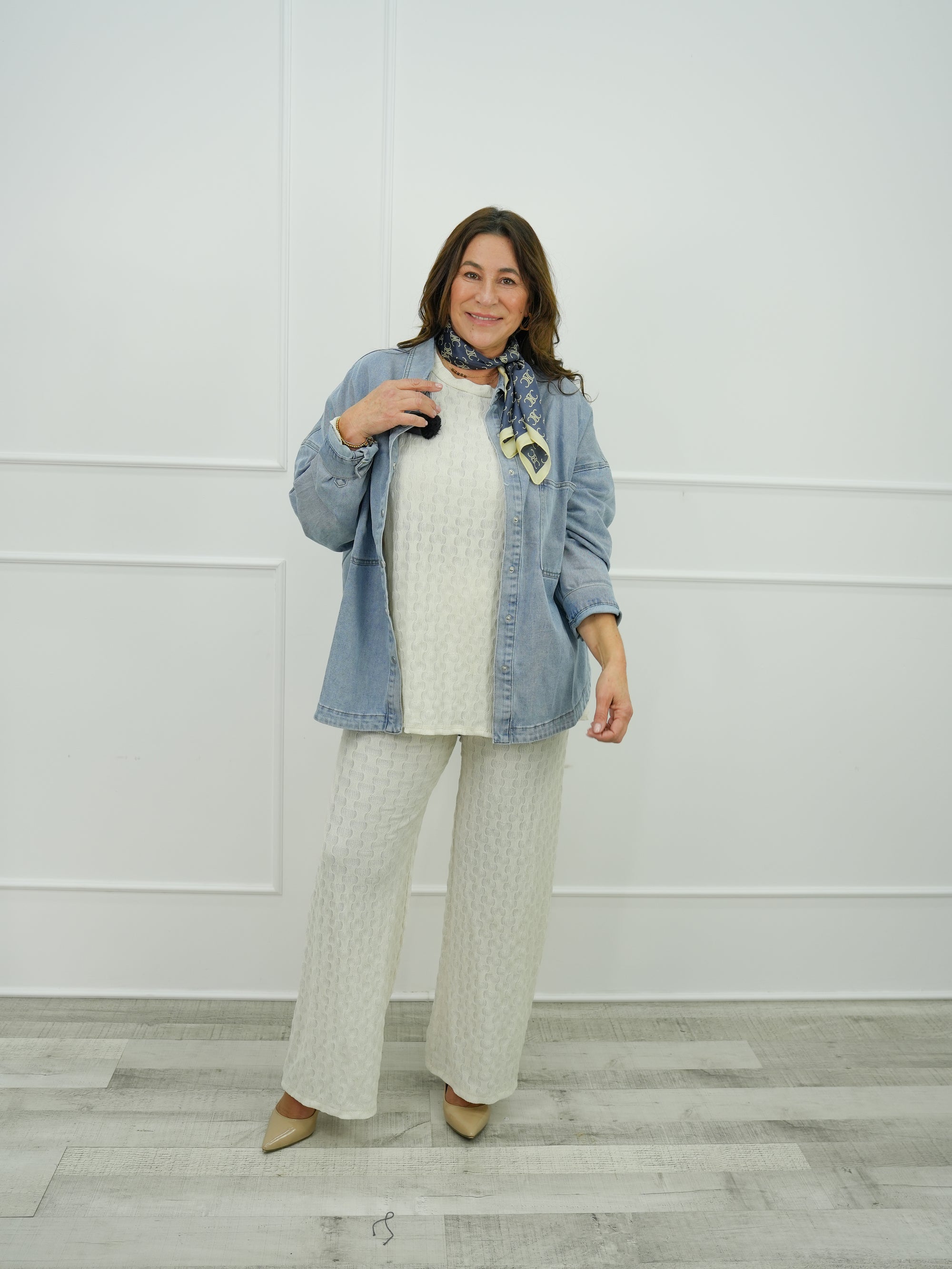 CONJUNTO MALHA BROCADO
